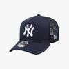Новая Эра New York Yankees Серия Губка A рама Тракер Кепка темно-синий 15206364