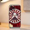 Чехол для телефона T-The Freak Circus Pierrot для iPhone 17,16,15,14,13,12,11 Plus,Pro Max,XS, Мягкий силиконовый черный чехол