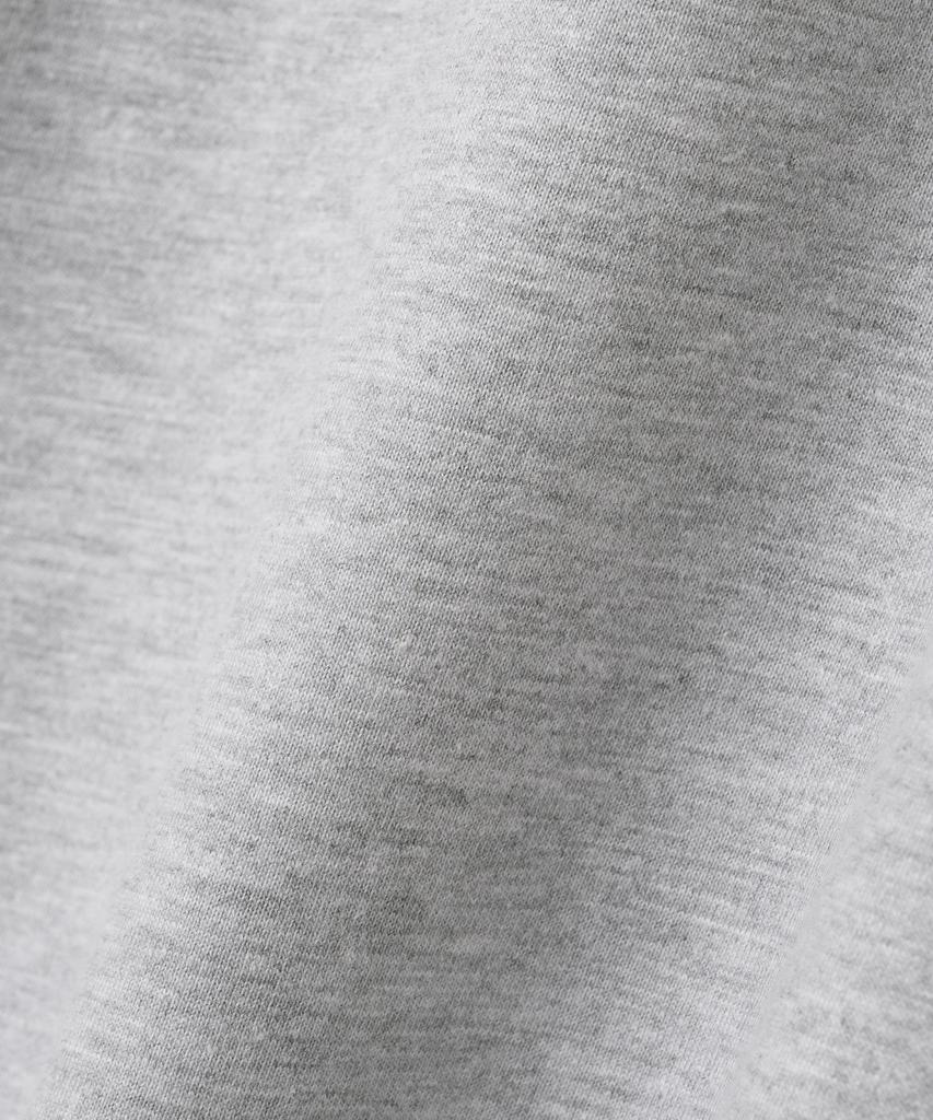 MILLO ARCHIVE Soft U-Neck Semi-Overfit T-Shirt [Melange Gray]