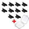 20/10/5Pcs Silicone Dust Plug for iPhone 12 13 14 Pro MAX 8 XS IOS Lightning Charging Port Cover Cap Soft Rubber Dustproof Plugs2