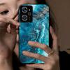 Эстетичный Чехол для Телефона с Рисунком Морского Флюидного Мрамора для Xiaomi POCO X5 Pro 5G Ударопрочный Чехол Защитный Корпус