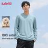 Baleno Men's Heavy Cotton Long Sleeve T-Shirt