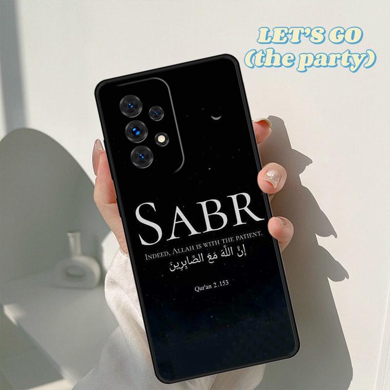 Чехол для телефона Sabr Patience Для Samsung Galaxy A42 A31 A40 A51 A71 A32 A80 A91 A52 A72 A73 A20e A21S A50 A70 A11 A12 Обложка