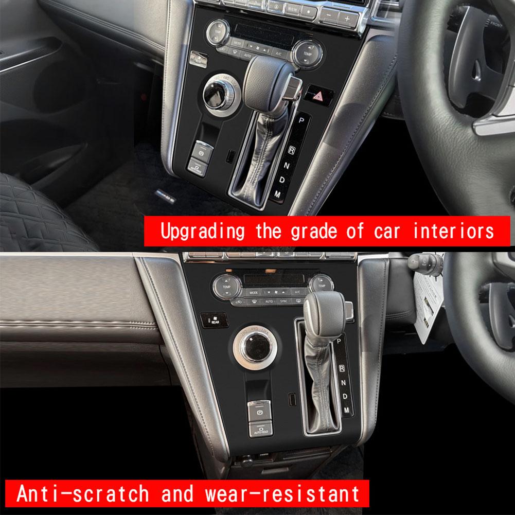 Панель переключения передач для 23 Mitsubishi Delica D:5 Силиконовых Аксессуаров Интерьера Накладка на Панель Коробки Переключения Передач