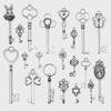 Retro Zakka DIY Key Pendant Punk Jewelry Accessories Mix