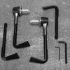 CNC Motorbike Handgrip Guard Brake Levers   Guard Motorcycle  or Handlebar(Silver)