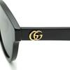 Gucci Азиатские женские солнцезащитные очки GG0960SA серого цвета, посадка, 002, черный,