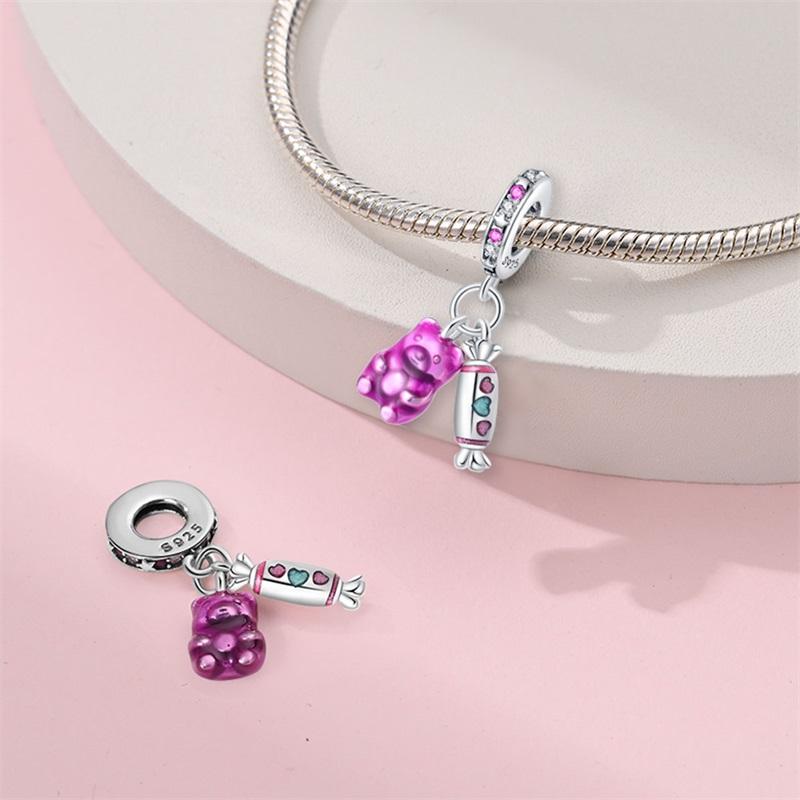 Copper Leisure And Entertainment Theme Series Pendant 3Mm Original Bracelet Necklace Women'S Luxury Exquisite Jewelry Gift