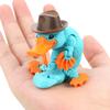 3D Printed Articulated Platypus, Decorative Toy, Can Be Used For Stress Relief, A Great Gift (Including A Hat)