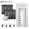 8Pcs PALO NIMH AA Rechargeable Battery Aa 3000mAh 1.2V Batteries With Smart Charger for AA AAA NIMH NICD 1.2V Batteria Batteries