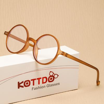 Новые круглые очки для пресбиопии, женские очки Elderlyanti Blue Light Hd против усталости, мужские очки для чтения + 1,0 + 1,5 + 2,0 + 2,5 + 3,0 + 3,5 + 4,0