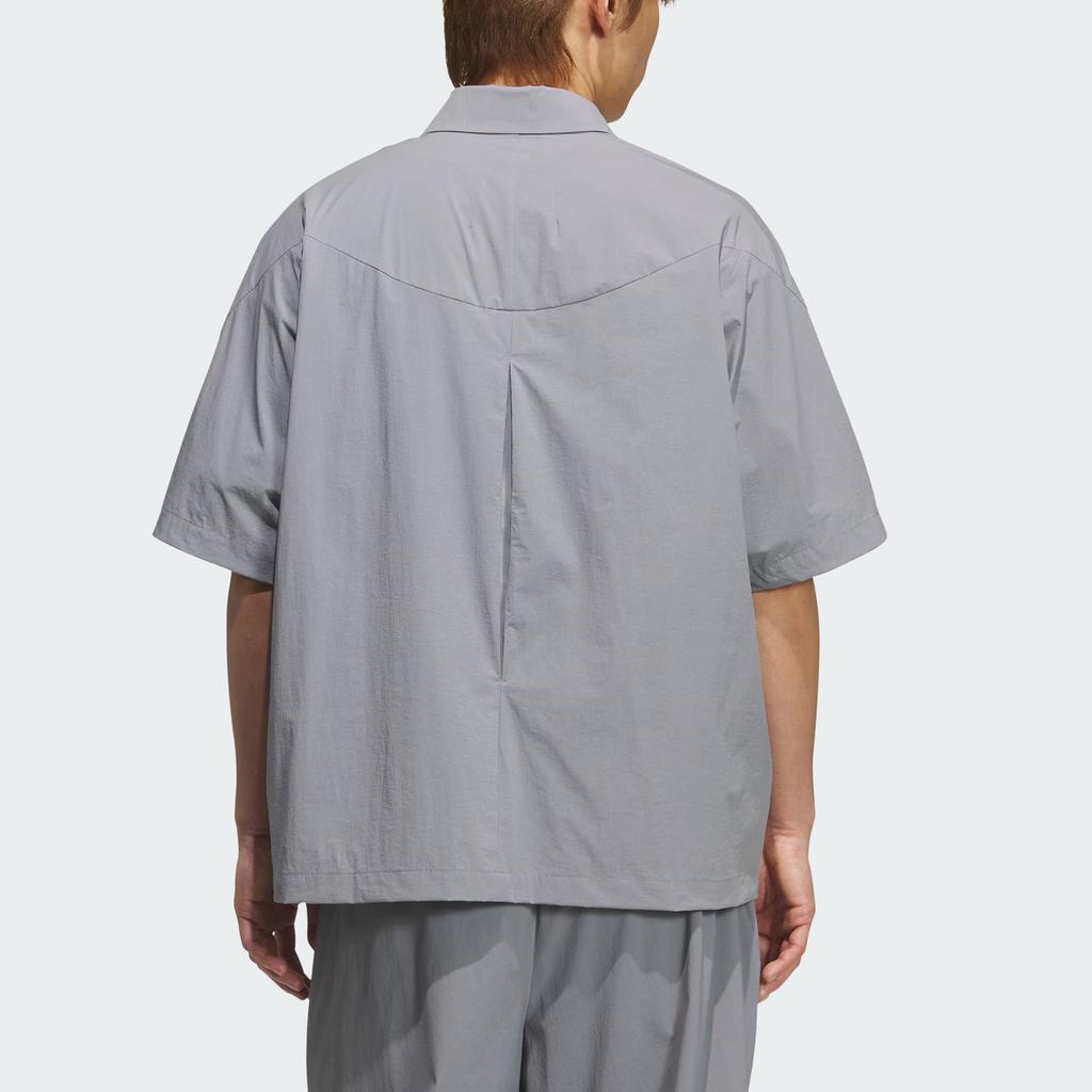 Adidas FOS SS25 Свободная спортивная повседневная футболка с коротким рукавом для мужчин рубашки KC0099