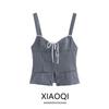 Fashion Style 2024 Summer New Arrival Women's Clothing Suspender Plaid Corset Tops 4661018 401
