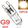 10 X G9 40W 25W 60W Halogen Light Bulbs Capsule Lamps Warm White Clear Frosted Bulbs