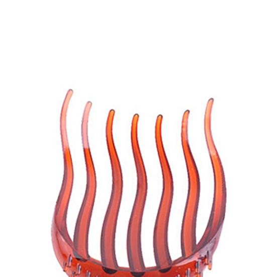 Вставка Заколка для волос Легкое крепление Волнистый стиль 2 цвета Вставка Гребень для волос для женщин