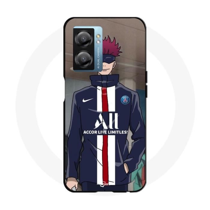 Coque Maniacase pour Narzo 50 5G paris saint germain anime