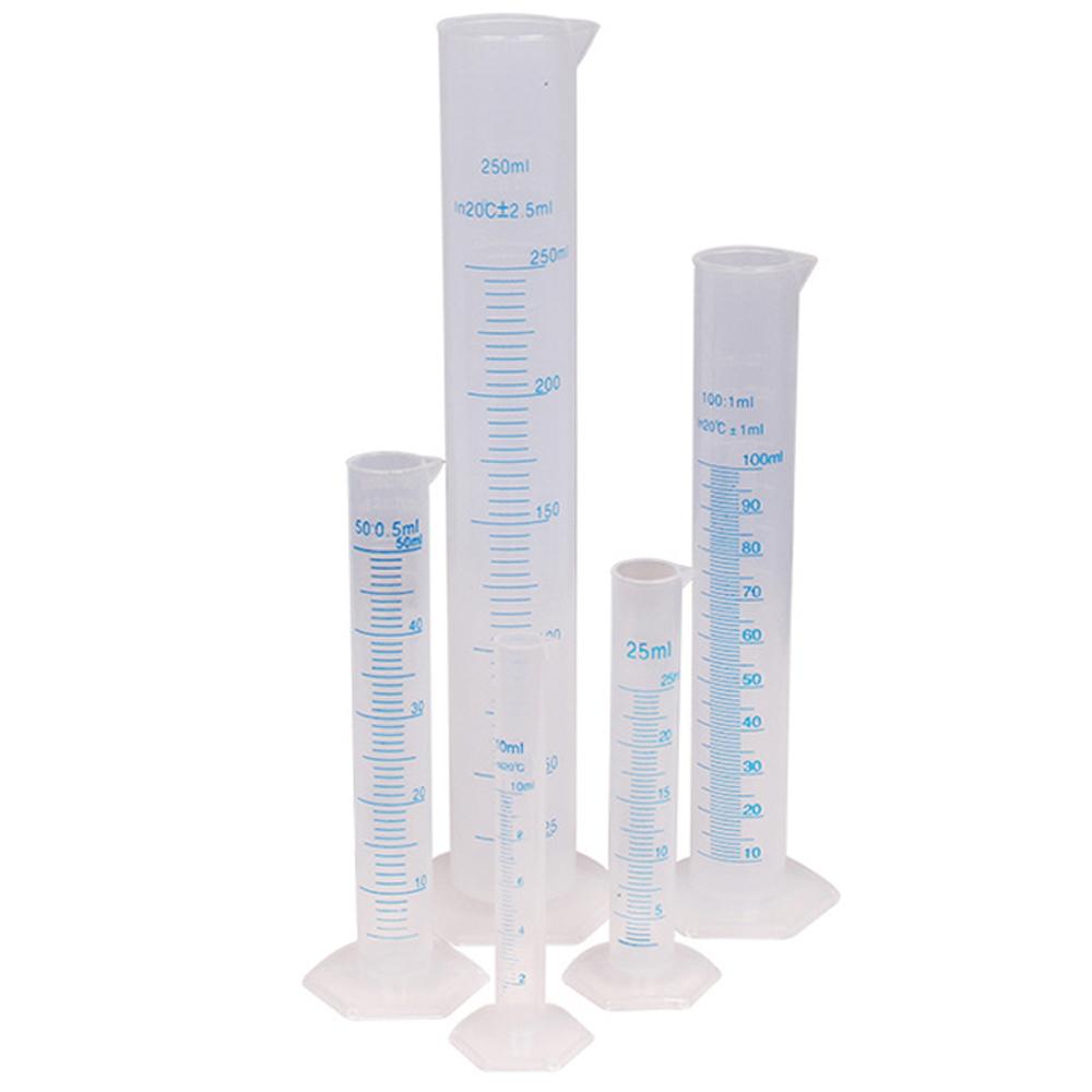 Liquid Measurement Graduated Cylinder Measuring Cylinder Graduated Tube Plastic Measuring Cylinder
