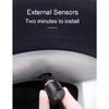Солнечная Беспроводная Система Контроля Давления в Шинах TPMS Автосигнализация Цифровой Цветной Дисплей С 4 датчиками