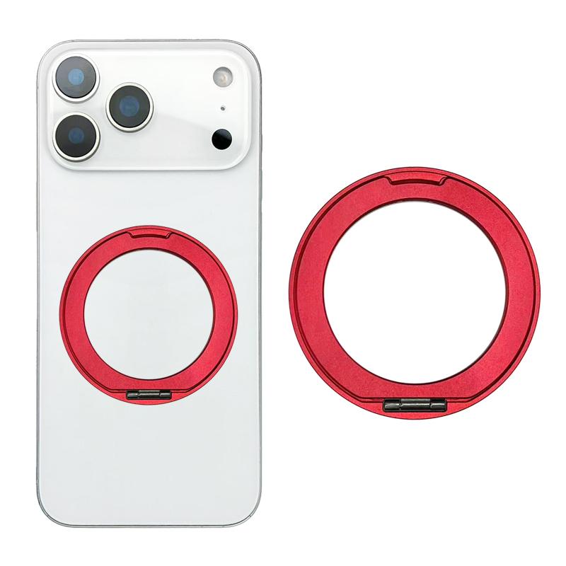 Magnetic Ring Holder Stand for Magsafe Iphone 17 Pro Max 17E 16E 16 Plus 15 14 13 12 11 Xs Mag Safe 360 Degree Rotating Bracket Phone Case Accessories