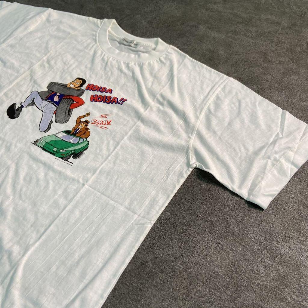 [USED] BRIDGESTONE X Lupin the Third Anime T-shirt, Not for Sale, 90's, Vintage, Size 35