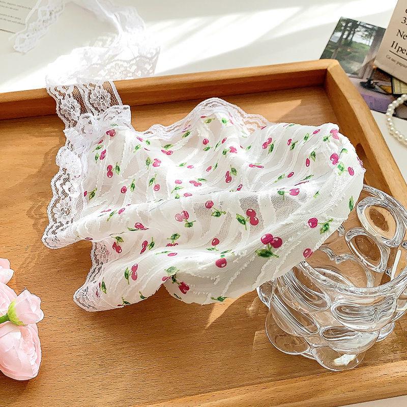 Милые красочные кружевные клетчатые повязки на голову для девочек, детские тканевые заколки для волос, треугольные банданы, аксессуары для детских головных уборов