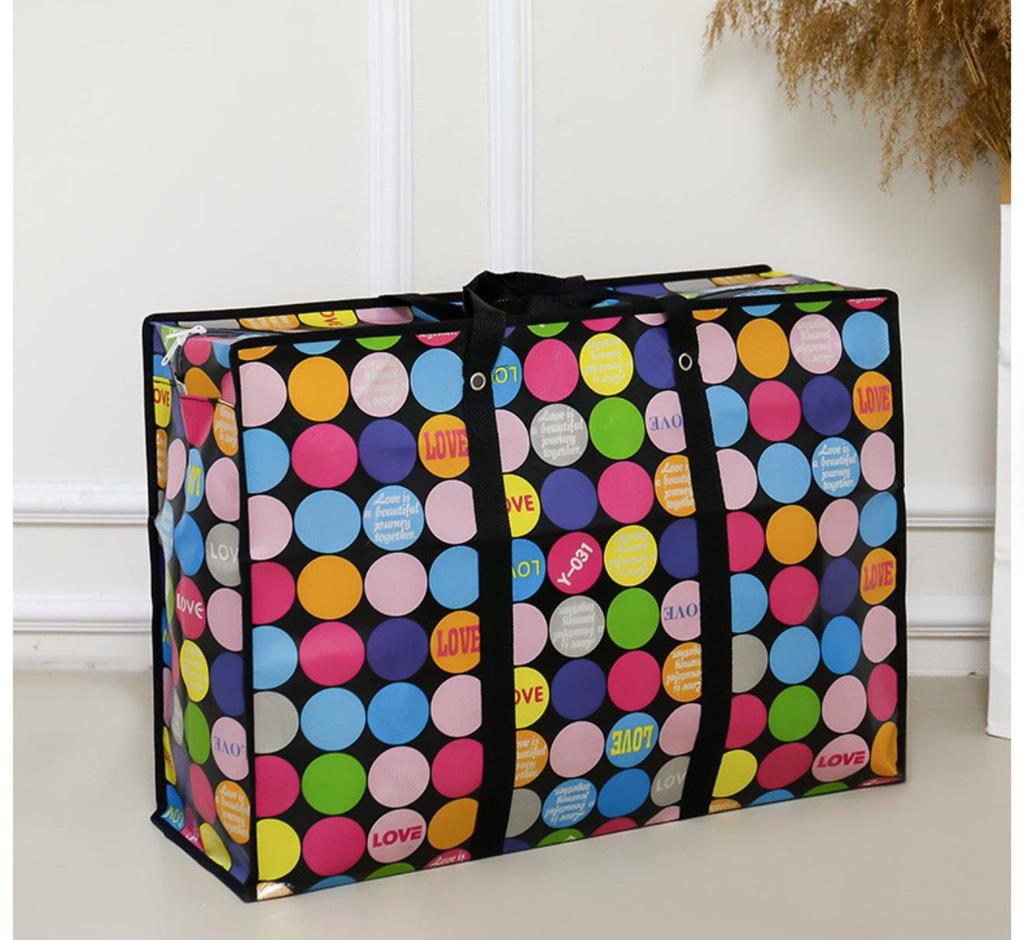 Вместительная нетканая дорожная сумка для влагозащищенного хранения одеял и одежды