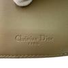 Dior Canage leather Lady Dior Bifold Wallet Brown leather Women Used