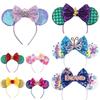 Blingy Minnie Mouse Headbands With Sparkling Glitter For Girls