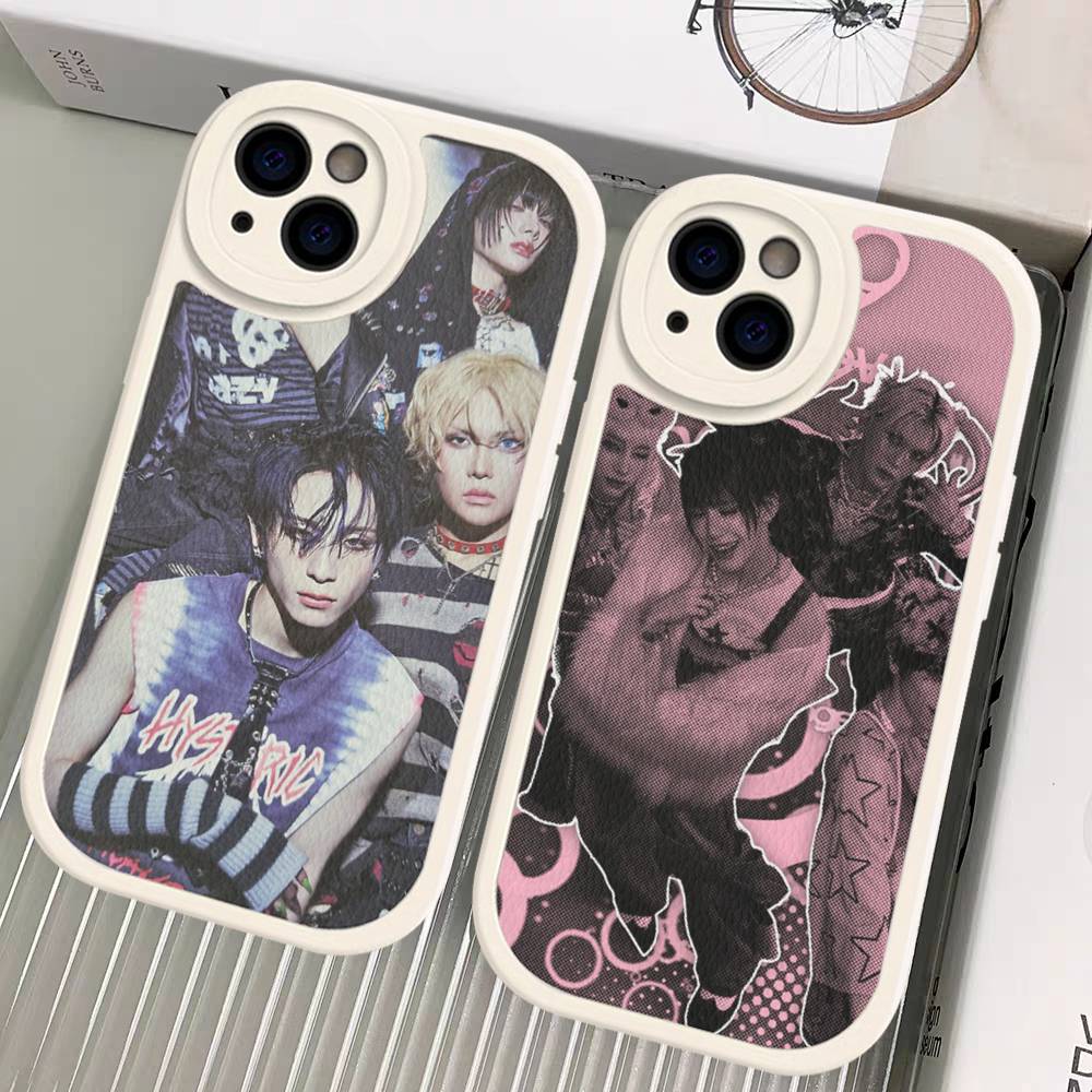 Чехол для телефона Kpop группы XLov из твердой кожи для iPhone 14 13 16 Mini 15 14 11 12 Pro Max Plus Fundas