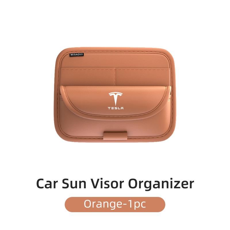 ALO1 Car Valve Glasses Box Sun Visor Glasses Holder Sunglasses Case For Tesla Model 3 Y S X 2021 Roadster Cybertruck Juguete