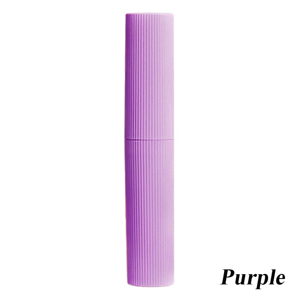 New Travel Portable Toothpaste Cylinder Case Storage Box Toothbrush Holder Plastic