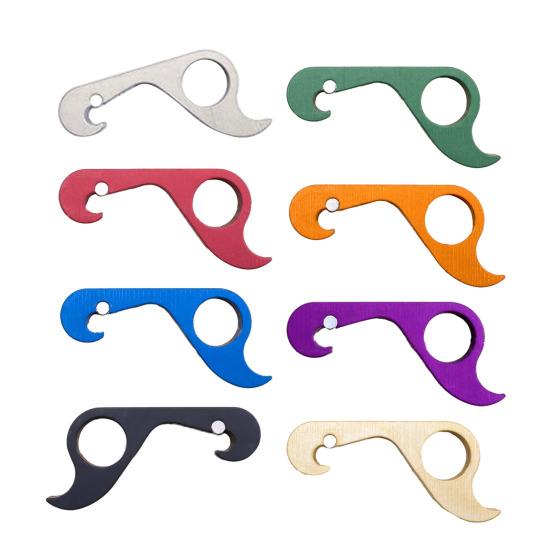 Магнитная открывалка для банок одной рукой Эргономичная открывалка для бутылок для слабого захвата и артрита Нескользящая конструкция шестерни Компактный инструмент для открывания банок