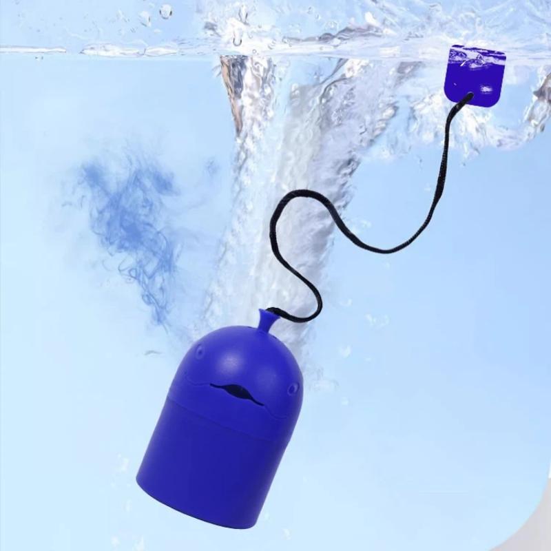 Automatic Toilet Cleaner "Toilet Whale" Portable Bottle Design Eco-Friendly for Family Bathroom Toilet Cleaning