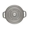 STAUB 405093120 - Cocotte ronde - Ø 26 cm - Gris graphite