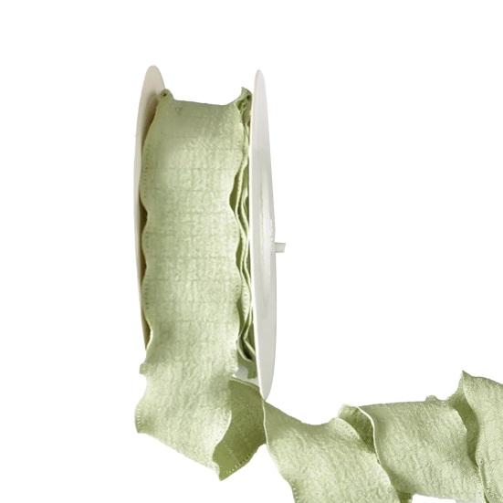 Yousheng 1 рулон 900x2,5 см Лента с оборками DIY Шитье Цветок Свадебные букеты Рождественская подарочная коробка Упаковочная декоративная лента Однотонная полиэстеровая плиссированная