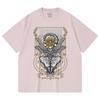 230 Gsm 100% Cotton Jujutsu Kaisen V42 Mahoraga Print Unisex Heavy Cotton T Shirt