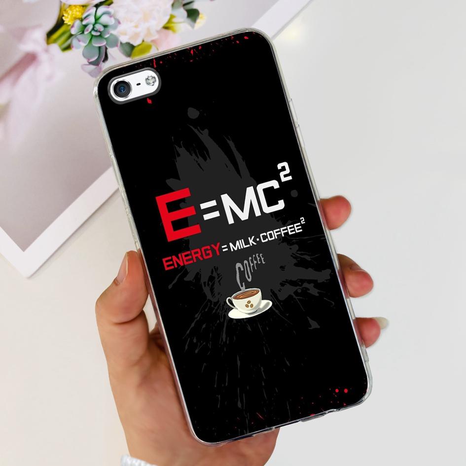 For iPhone 5 5S Case Fashion Astronaut Art Painted Shockproof Soft Cover For iPhone SE 2016 2020 SE2 TPU Funda on iPhone5 Bumper
