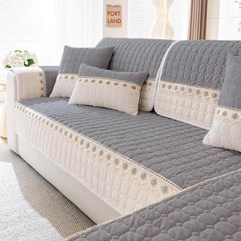 Corduroy Sofa Cushions: Non-Slip, Dirt-Resistant, Pastoral Style 2025 Sofa Covers for a Fresh, High-End Look