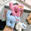 Kawaii Soft Stuffed Animal Little Cat Keychain Plush Bag Car Pendant Keychain Kids Stuffed Animal Toys
