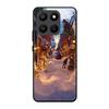 Рождественский Расписной Чехол Для Honor 400 200 90 70 50 Lite Pro Закаленное Стекло Задняя Крышка Для Honor 400 200 Умный Чехол Fundas Бампер