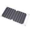 Solar Panel 10W Monocrystalline Silicon IP65 Waterproof Slim Portable Solar Panel Charger with Carabiner Suction Cup