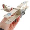 Airplane Model Ornament Metal Figurine Plane Airplane Toy Wooden Plane Model Kits For Adults Airplane Topper Outdoor
