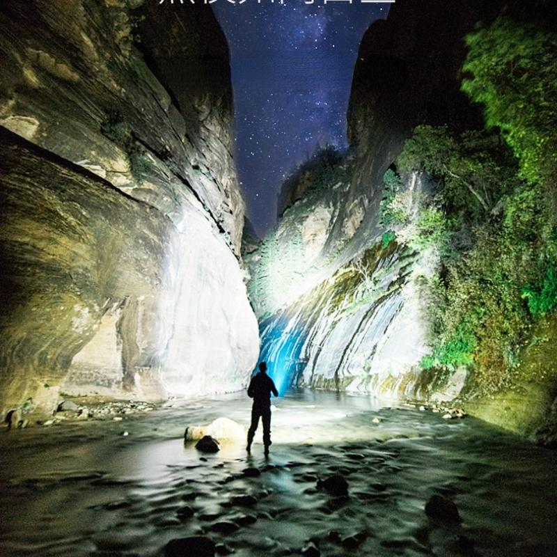 Мощный фонарик Перезаряжаемый мини-портативный хвост Сильный магнитный уличный портативный светодиодный рабочий фонарь Авторемонтный светильник для технического обслуживания