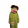 Plush Texture Big Mouth Onesie Pajamas Thicken Cosplay Costume Sleep Dress Hooded Pajamas  Unisex