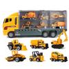 Engineering Vehicle Models Alloy Fine Workmanship Pull Back Construction Model Car Toys