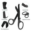 EMT First Aid Trauma Shears Stainless Steel Emergency Military Rescue Scissors (Black)