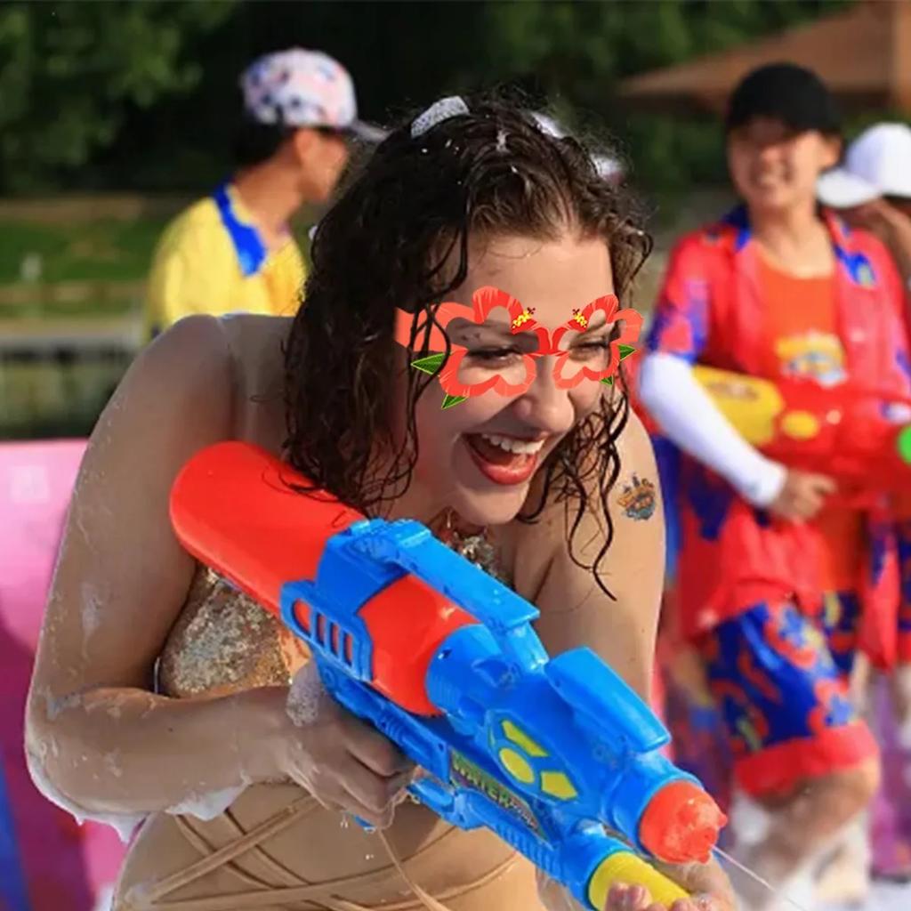 6 шт. забавная оправа для очков в гавайском стиле, украшения для гавайской вечеринки, реквизит для фотосессии на летней пляжной вечеринке, тропический декор для вечеринки в стиле Алоха-луау