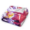 Game Deltarune Tenna TV Flannel Blanket  Funny Throw Blanket for Home Hotel Sofa  150*125cm Plush Thin Quilt