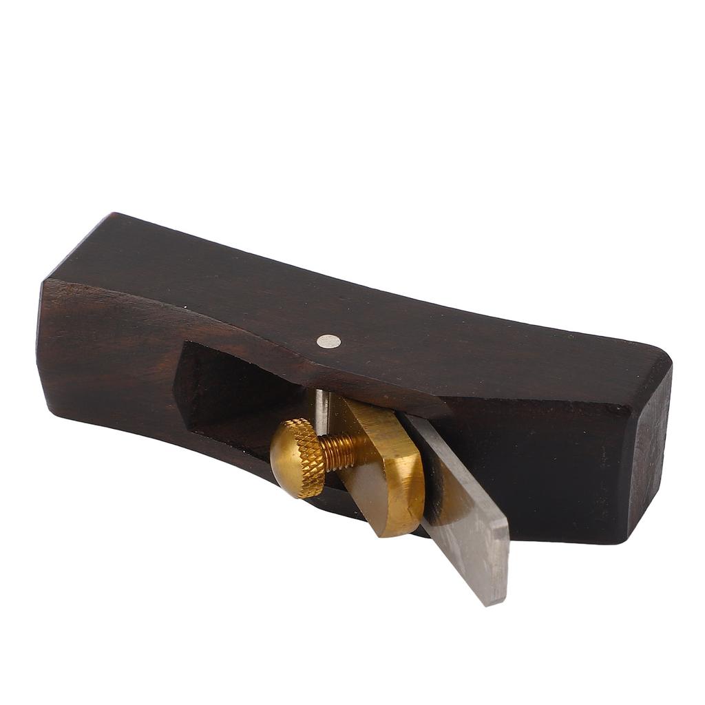 Mini Wood Planer Hand Tool Trimming Plane Ebony Woodcraft Gadget for Woodworking Planing Chamfering