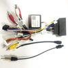Автомобильный 16-контактный разъем для Android-радио с жгутом проводов и блоком Canbus для